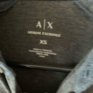 Mens long sleeve Armani exchange shirt